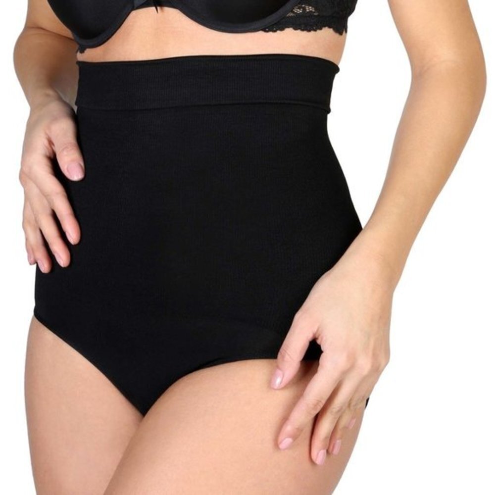 BodyBoo Womens Control Top High Waist Underwear - Picture 2 of 4